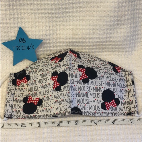 Kids (7-11 y/o) Minnie Mouse face mask - Picture 3 of 4